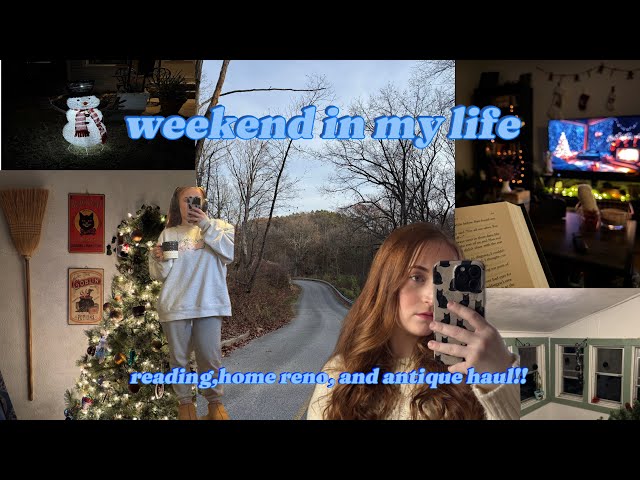 spend the weekend with me! (reading updates, home renovations and decor)