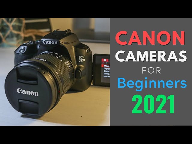 Canon Cameras For Beginners in 2021