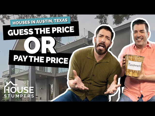 Guessing Prices of Austin Houses with Property Brothers! | House Stumpers