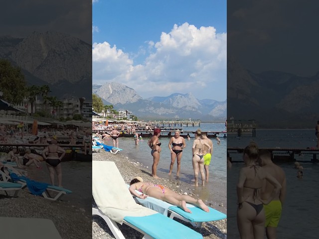 🇹🇷 Beautiful day at Kemer Beach - Türkiye