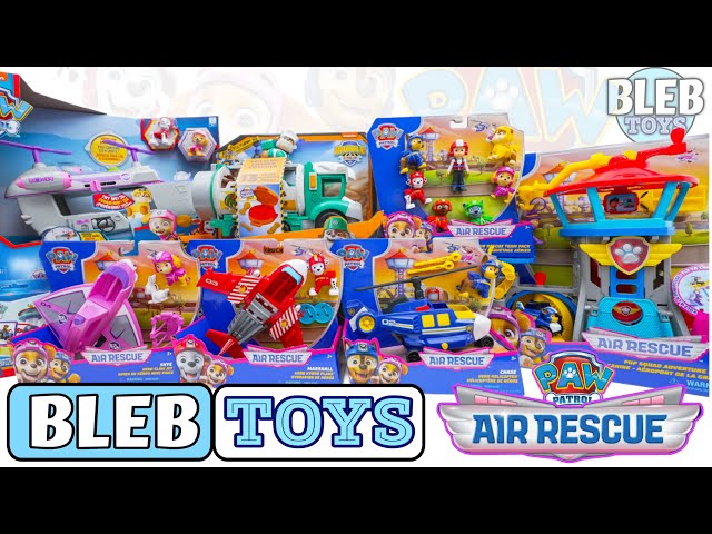 NEW! Paw Patrol toys | AIR RESCUE | Pup squad adventure | toy collection unboxing ASMR | no talking