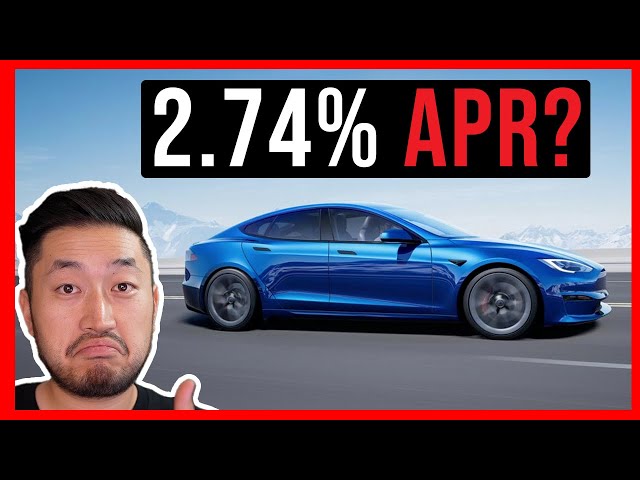 NEW* BEST TESLA FINANCING RATE?