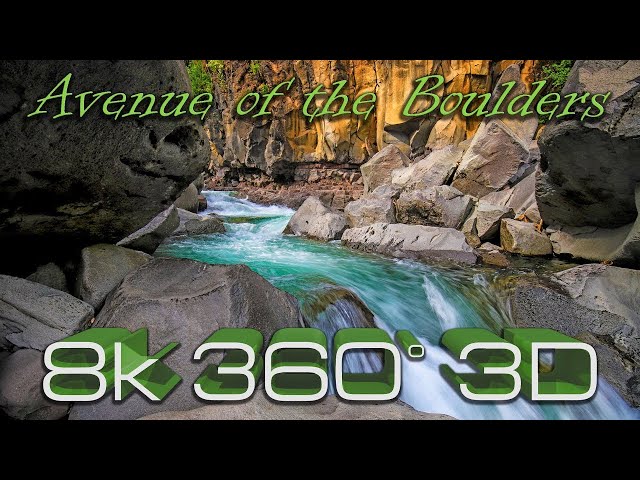 Rogue River Adventure: Experience the Breathtaking Avenue of Boulders in 8K 3D 360°!