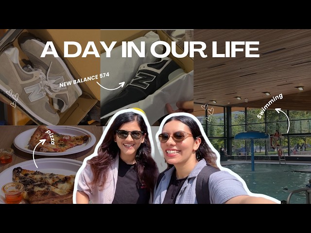 Day in our Life Living in Toronto vlog| Learning How to Swim, New Balance Shoes & IKEA Shopping!