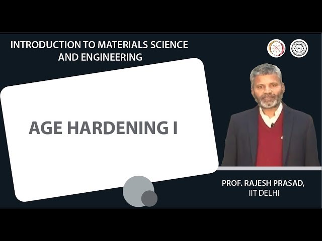 Age hardening I: Introduction