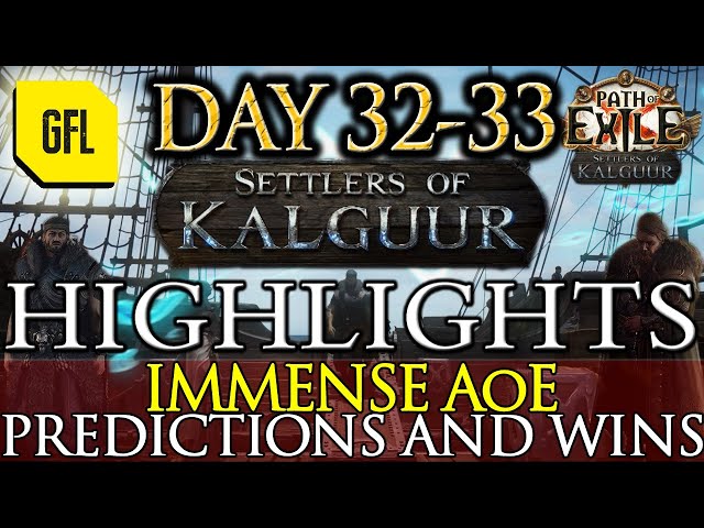 Path of Exile 3.25: SETTLERS DAY #32-33 INCREDIBLE PREDICTION, @Zizaran IS DISTRACTED, and more...