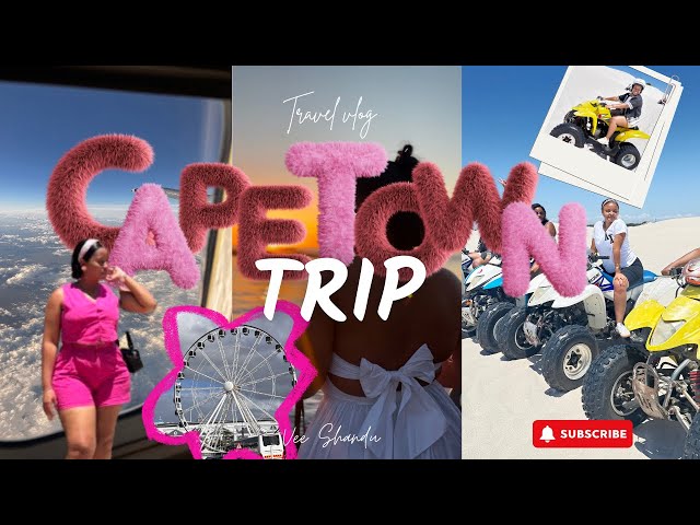 #Vlog : Spend 5 days with me in CPT| travel vlog| strawberry picking | The Dunes and just vibes ✈️🌊