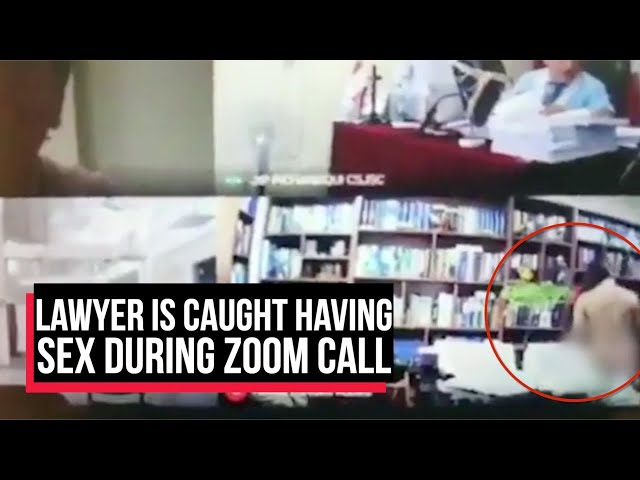 Lawyer is caught having SEX with 'a client' during Zoom call court hearing in Peru | Cobrapost