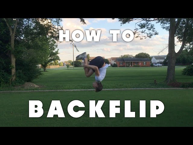 How to Backflip