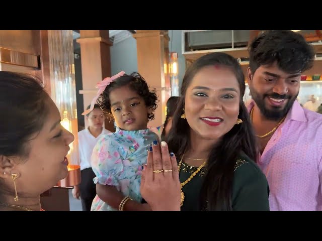 My Daughter Chennai Reception Vlog l Mama with Babyma