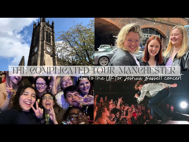 The Complicated Tour - Manchester | Flew to the UK to Joshua Bassett concert