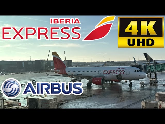 [Iberia Express: I2 1891 Madrid to Manchester] Airbus A320-214 Flight Review + Iberia Premium Lounge