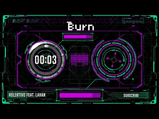 Kolektivo, LAKAN - BURN (Official Lyrics Video) | Deep House 2025 | Emotional Dance Music