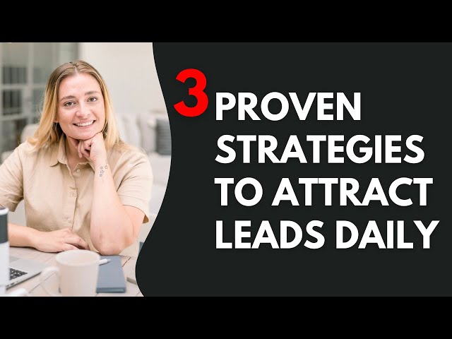 3 Proven Strategies to Attract Wedding Leads Daily!