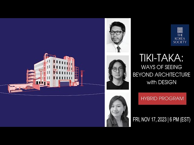 Tiki-Taka: Ways of Seeing Beyond Architecture with Design