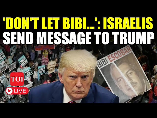 Tel Aviv Protest LIVE: 'Shame On You' | Netanyahu Torpedoes Deal With Hamas? Israelis Appeal Trump