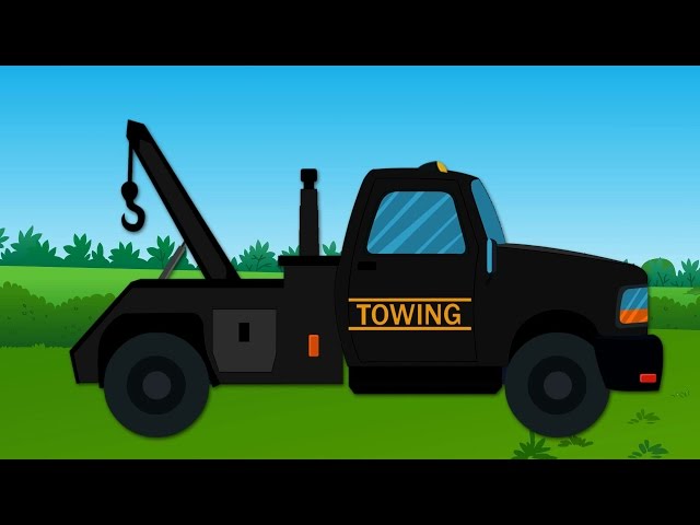 Tow Truck | Learn The Transport