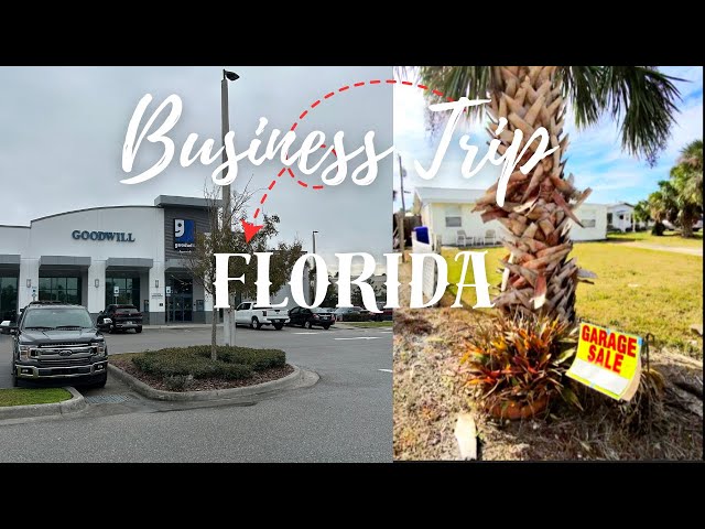 Business trip to Floridia! Come along with us as we travel from Indiana to Florida for reselling!