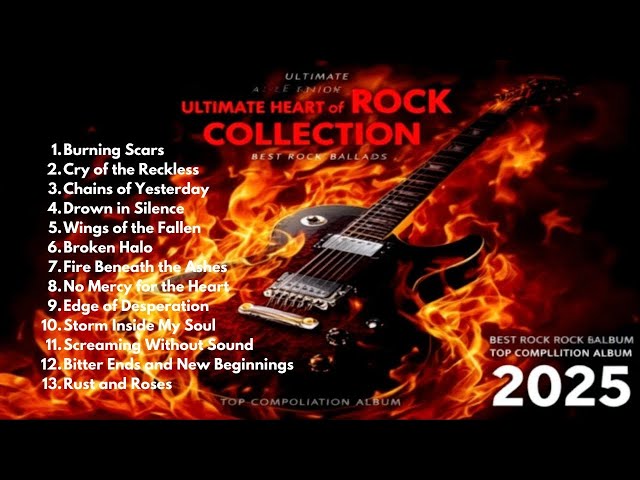 Album : Shadows of a Broken Heart | Best rock Emotional | music 2025 new songs | top slow rock songs