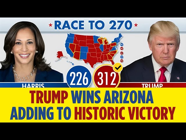 Trump's Swing State Sweep: Secures Arizona in Massive Win!