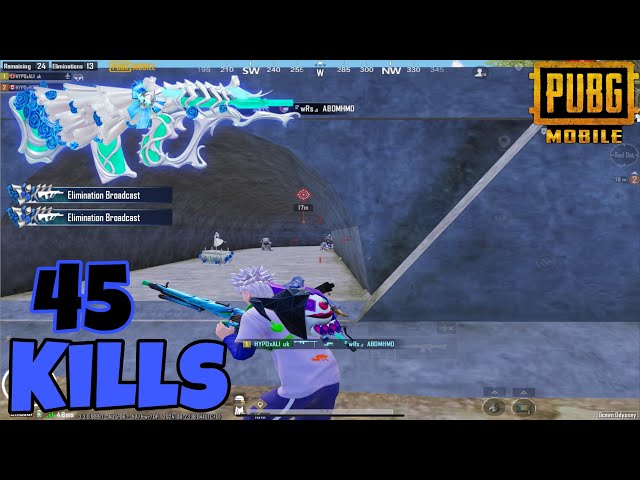 New gameplay campers due vs squad 45 KILLS😎PUBG MOBILE