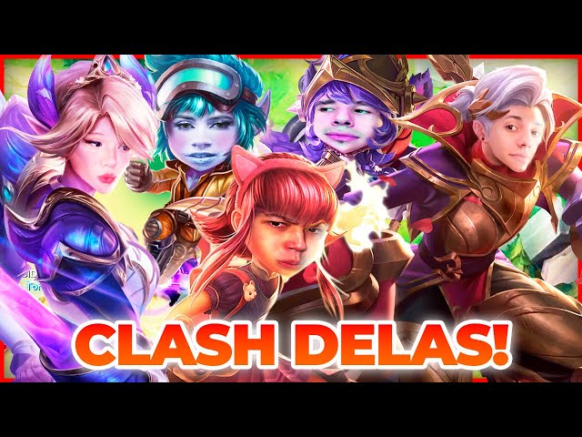 CLASH DO CAOS feat @Veggie_lol @Sabrinoca @Daenerysz @Vanesso | LEAGUE OF LEGENDS