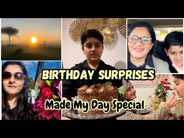 BIRTHDAY SURPRISES 😱 See how my kids made my day special || Pakistani 🇵🇰 family in South Africa 🇿🇦