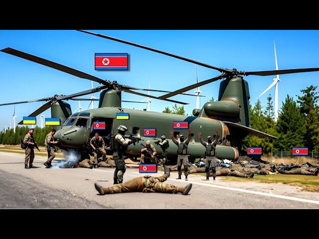 17 CH-47D Helicopters and 35 North Korean Generals Attempted to Escape! But This is What Happened!