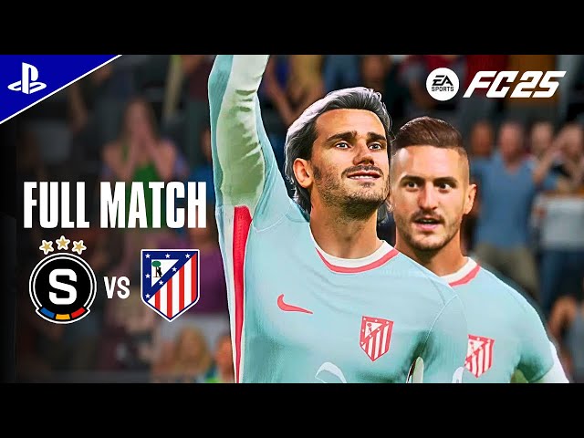 FC 25- AC SPARTA PRAHA vs ATLÉTICO MADRID - Champions League Full Match | PS5 4K60