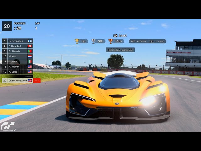 Gran Turismo 7 | Mission Le Mans 24 Hours 24 Minutes "9 Laps - Tomahawk X GR Sport "Replica Joke