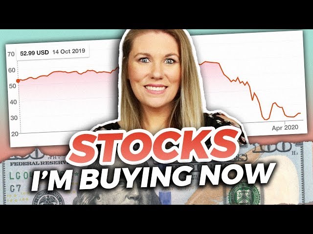 Stocks I'm Buying During This Stock Market Crash