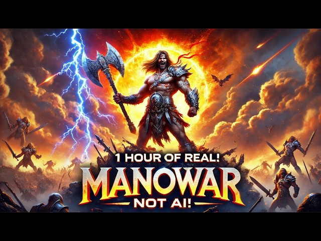 🔥 1 HOUR OF REAL MANOWAR – NOT AI! 🔥