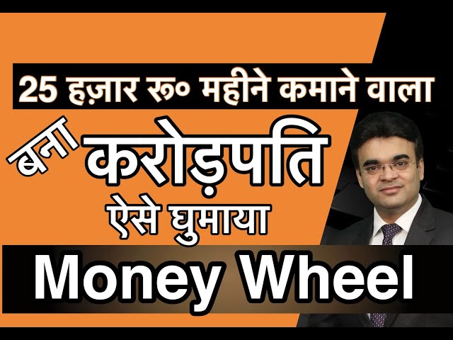 Move Money Wheel to become Rich and make Money by Smart Saving and Investing करोड़पति कैसे बने