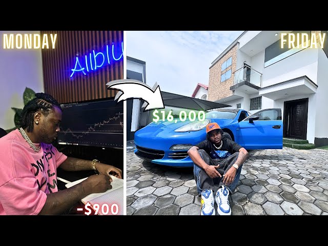 Real Week In The Life of A Millionaire Forex Trader.. The Trading Guru (Episode 1)