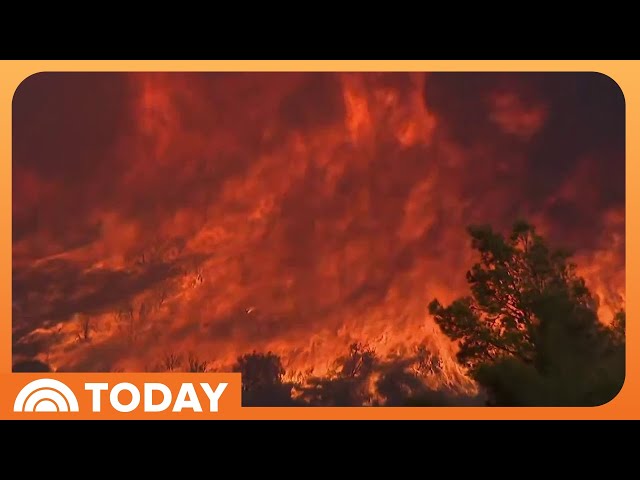 New wildfires ignite in Southern California but rain set to bring relief