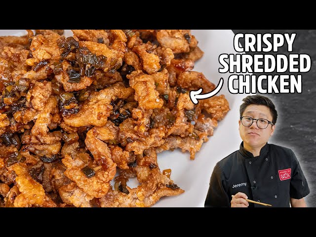 Irresistible Crispy Shredded Chicken Recipe!