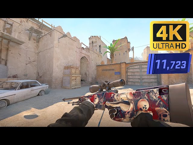 Counter Strike 2 Gameplay Ranked 11,723 ELO (4K 60FPS) – No Commentary