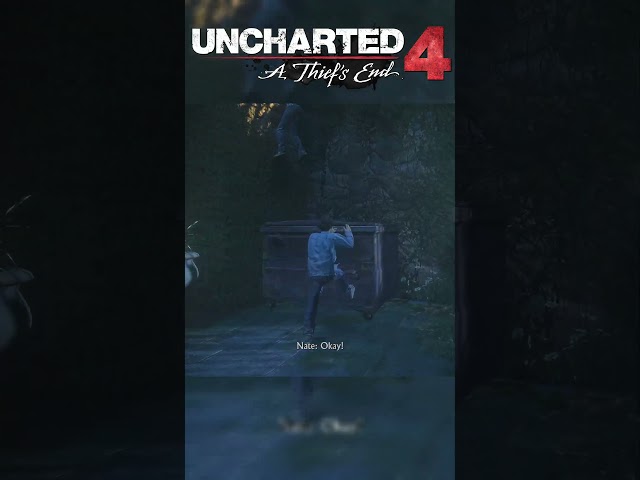 Uncharted 4 - Kid Nathan and Kid Sam Action Scene #uncharted #nathandrake #gaming #gamingshorts