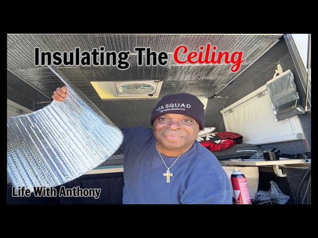 My Truck Camper Life: Insulating The Ceiling In My Truck Camper