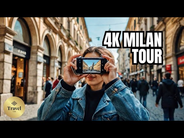 Exploring Milan: A 4K Walking Tour of Italy's Fashion Capital