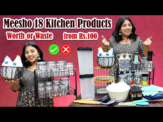 18 Useful Kitchen Tools & Gadgets from Meesho | வாங்கலாமா வேண்டாமா Karthikha Channel Meesho Kitchen