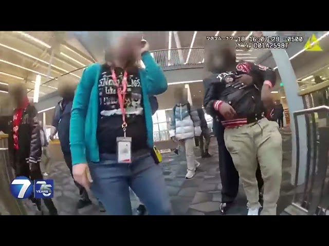 Body cam footage shows police break up brawl at Dayton library | WHIO-TV