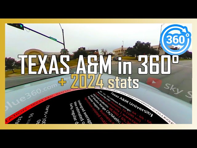 [2024] TEXAS A&M 360° VR driving tour