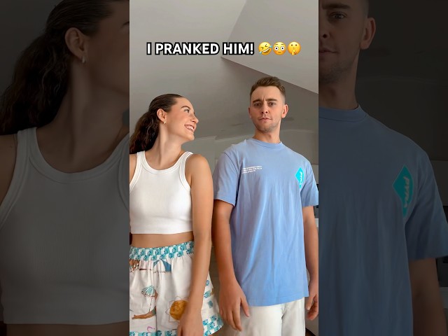 WAIT FOR THE END! 🤣 #funny #trend #viral #couple #prank