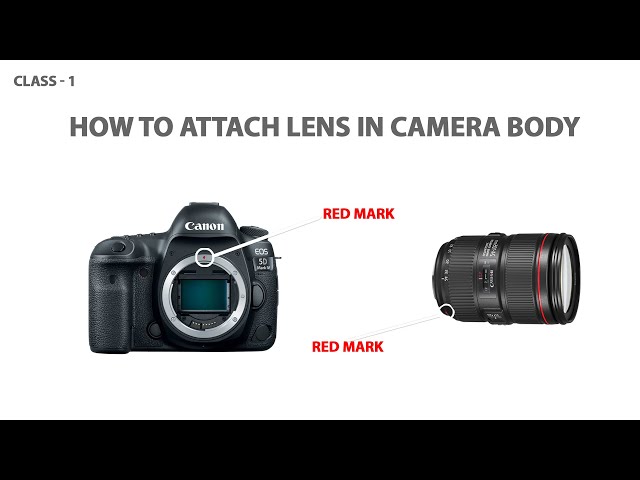 How to Attach Lens in Camera Body | Learn Photography in Hindi  | Ankur Gahlot Photography