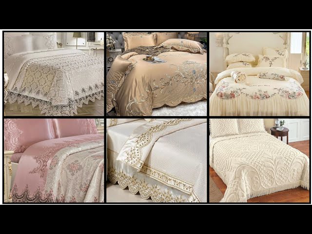 New Bed Sheet Designs 2024 | Latest Luxury Bed Sheets  | Bridal Bedsheets Designs | Designer Dresses