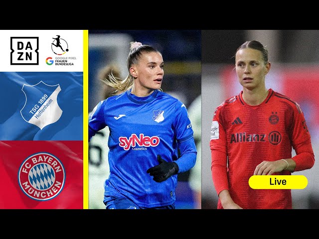 HOFFENHEIM VS. BAYERN MUNICH | FRAUEN BUNDESLIGA 2024-25 MATCHDAY 14 LIVESTREAM