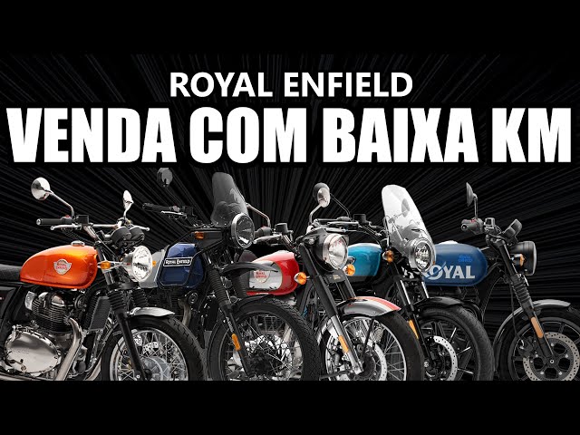 Muitos vendendo Royal Enfield com baixa quilometragem - Qual o motivo?