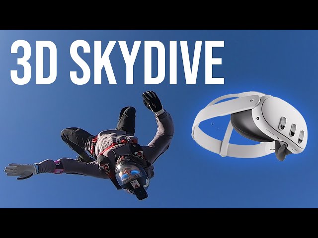 (3D VR) Head Down Skydive with Scott & @NickVoegele