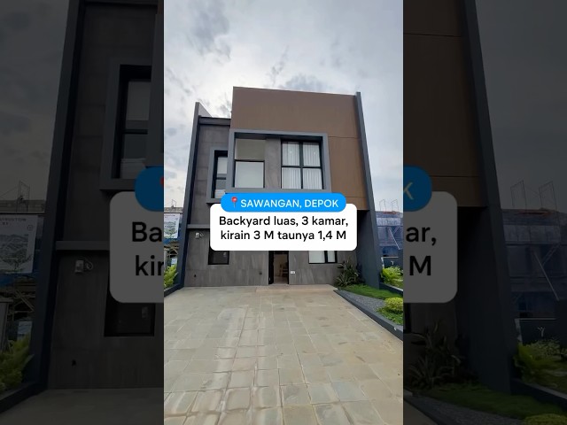 ‼️Sawangan, Depok. Harga 1,4 M free biaya-biaya #rumahidaman #shortvideo #depok